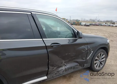 2019 BMW X3 xDrive30I z USA, uszkodzony, nr VIN 5UXTR9C50KLD97680